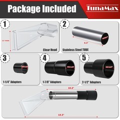 TunaMax Universal Work with All Shop Vacs Small, For