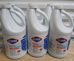 Clorox Turbo Disinfectant Cleaner for Sprayer Devices, Bleach-Free, 6/BOTTLES