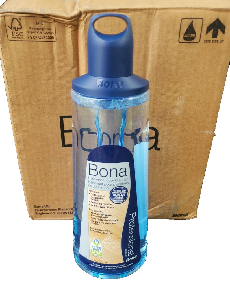 Case of 8 – Bona WM700061005 34 oz Refill Cartridge Hardwood Floor Cleaner
