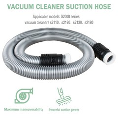 Canister Vacuum Hose for Miele Cleaner Classic C1 5.25 feet, Gray