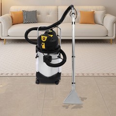 3in1 30L Commercial Carpet Cleaning Machine,Vacuum Cleaner Extractor Wet & Dry