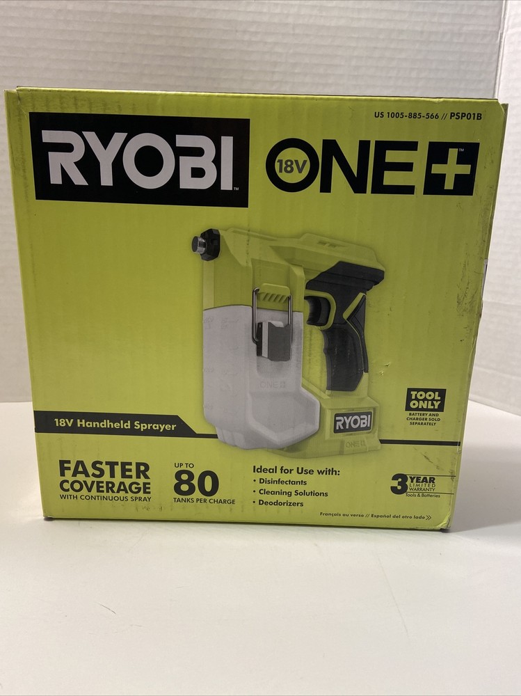RYOBI PSP01B ONE+ 18V Cordless Handheld Sprayer (Tool Only)