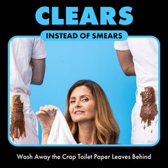 DUDE Wipes Unscented Travel – 1 pack (18 18 Count (Pack of 1), White
