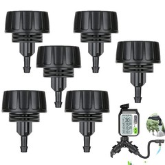 6pcs 1/4 Inch Drip Irrigation Tubing to Faucet/Garden Hose Adapter Drip…