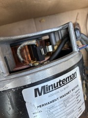 Minuteman 36 Volt 66 Frame 2.5 Hp Electric Motor For Floor Scrubber