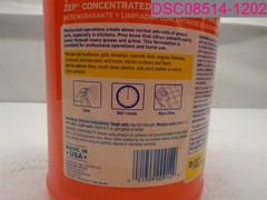 QTY=4 Gal.(4×1 Gal. Jugs) ZEP Concentrated HEavy-Duty Citrus Degreaser & Cleaner