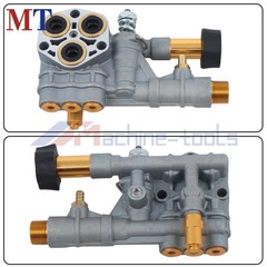 Pressure Washer Pump Manifold Kit 7108366 W/ Mounting Bolt Washer Pump Sliver US