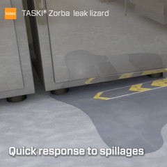 Taski D7523269 Zorba Leak Lizard – Soaks Up Leaks To Stop Slips Protects