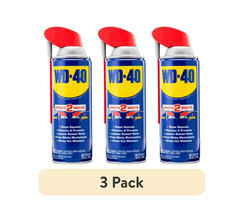 New Multi Purpose Original WD-40 Formula Lubricant Spray 3-PACK w/. Smart Straw