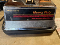 Vtg Kenmore Model 680 Scrubber Heavy Duty *** BASE MOTOR ONLY *** LEVER BROKEN