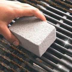 Grillmaster GM36 100% Natural Pumice Stone, Grill Cleaning Brick, Medium Size