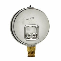 Stainless Glycerin Filled Bottom Side Mount Pressure Gauge 0-5000 PSI 1/4″ NPT