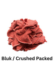 Pallet (16 Boxes) 1000 PC New Industrial Shop Rags Cleaning Towels Red 12×14