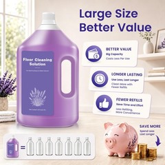 82 FL OZ/2.4 L Lavender Scented Floor Cleaning Solution 82 Fl Oz (Pack of 1)