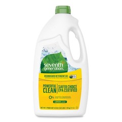 Seventh Generation 22171CT 42 oz Bottle Dishwasher Gel – Lemon (6/CT) New