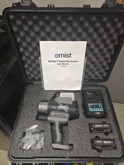 Emist Epix360 Handheld Disinfectant Sprayer with Case New in Box