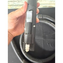 Hoover Carpet Cleaner Attachment Hose OS Black EUC Flexible Upholstery Tool