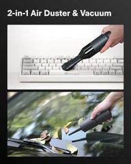 HOTO Handheld Vacuum Cleaner Cordless, Mini with Small, Black