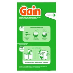 Gain Powder Laundry Detergent, Original Scent, 167 154 Ounce (Pack of 1)