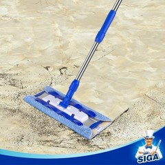 MR.SIGA Professional Microfiber Mop Refills, Pack of Blue – Pad Refills