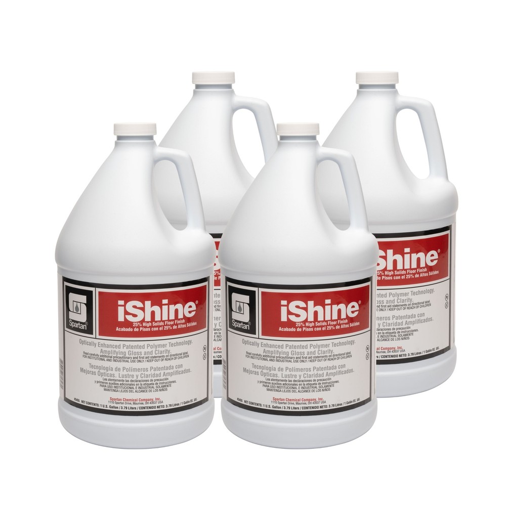 Case of 4 Gallons Spartan iShine Floor Finish