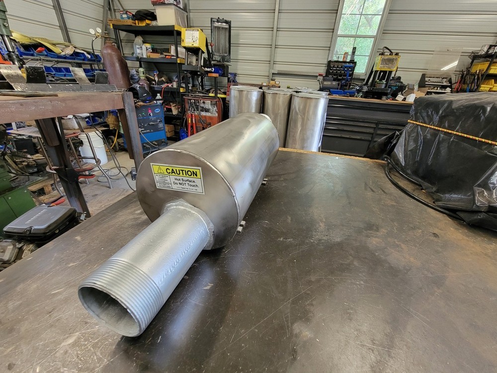 Truck Mount Extractor Heat Exchanger for 56 Blower 3.5″ In / Out Pipe