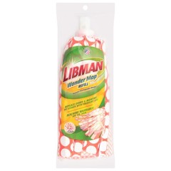 Libman Wonder 7 in. Microfiber Mop Refill – 1 Each 1 Refill, Red
