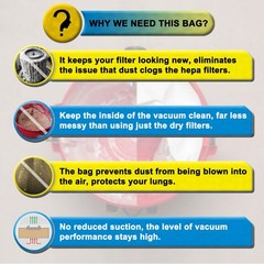 SpaceTent 3 Pack VF3501 Replacement Bags for Rigid 3-4.5 Gallon Wet/Dry 3PK