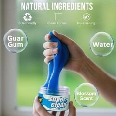 Cleaning Gel, Interior Cleaner Slime, Putty Auto Detailing Tools K Color: Blue