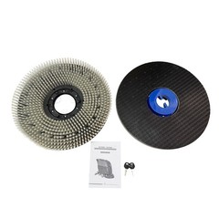 20″ Auto Floor Scrubber Machine and Dryer 23.8 Gallons of Dual Tanks 110V 40+50L