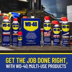 New Multi Purpose Original WD-40 Formula Lubricant Spray 3-PACK w/. Smart Straw