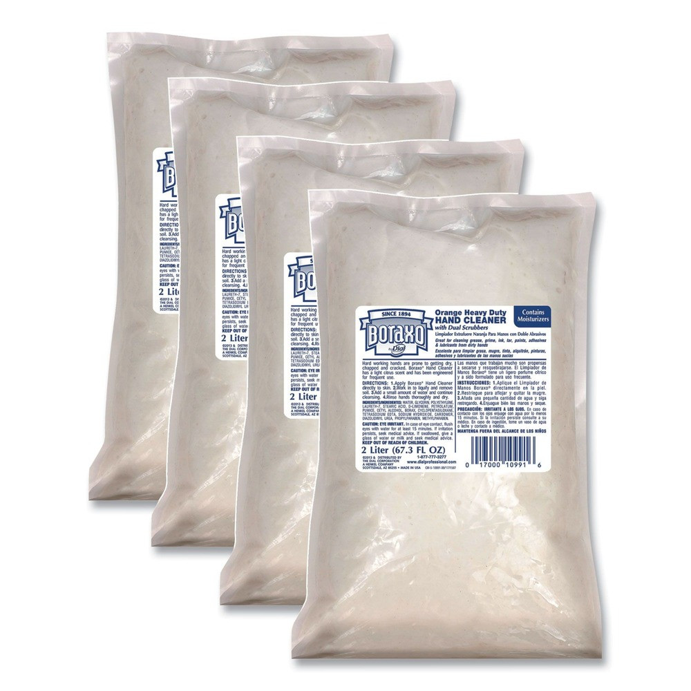 Boraxo 10991CT 2 L Heavy Duty Hand Cleaner Refill – Citrus Scent (4/CT) New