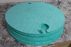 Zep 229201 25 Pk 22-3/4 In x 22-3/4 In Size Blue Absorbent Pad