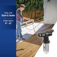 Graco TRU209 Airless Soft Spray Tip 0.009 Dia. Orifice x 4 W in.