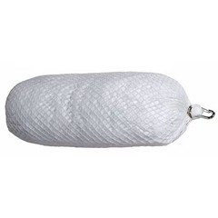 Spilltech Wbb515 Sorbent Boom, 5 Gal, 3 In X 15 In, Oil, White, 12 Pk