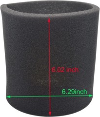 3 Pack 90585 Foam Sleeve VF2001 Replacements Filters For Wet Dry Vacuum…