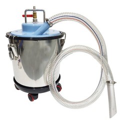 Pneumatic Vacuum Industrial Vacuum Cleaner 20L Iron Chip Oil Suction Machine