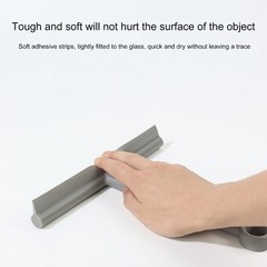 NonStreak Shower Squeegee for Bathroom Mirrors, Tile,Glass Surfaces Tool