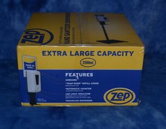 Zep Hand Dispenser Cleaner Touch-Free Motion with Stand 84.54 Oz TFHSU-1- 2500PL