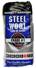 Homax Rhodes American Steel Wool Medium Grade #1 – 12 Pad