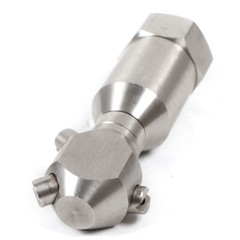 1/2″ 3 Jet Jetter Head Tank Wash Spray Nozzle Drain Sewer Cleaner 360° Rotating
