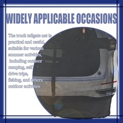 Car Camping Net Accessories Breathable Mesh Car Tent, Compatible with Most