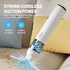 Litheli Handheld Vacuum Cleaner Cordless10000Pa Suction Power Rechargeable U