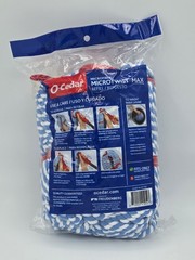 Pair Of O-Cedar MicroTwist Max Microfiber Wet Round Mop Head Refill Washable Red