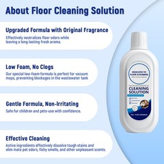 5 Bottle Multi-Surface Floor Cleaning Solution 16.9 Fl Oz (Pack of 5)