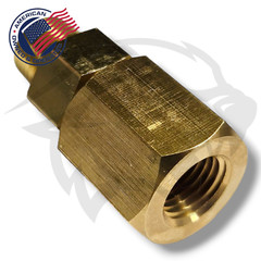 In-line Filter Brass 1/4″ Carpet Cleaning Wands & Hoses Truckmount Portable 2PC