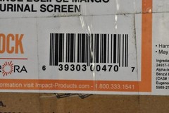 Radiance Polock Orora Impact Eclipse Mango Urinal Screens 24 Pack 10154850