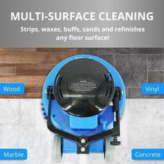 Core 15″ Heavy Duty Floor Buffer & Scrubber for All Surfaces