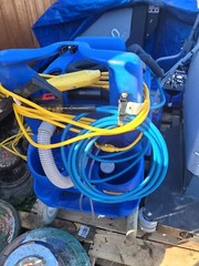 Clarke TFC 400 Cleaning Unit TESTED WORKING. SEE PICTURES.
