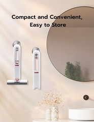 Mcbazel Portable Mini Cleaning Mop, Sponge Wet and Dry Use White